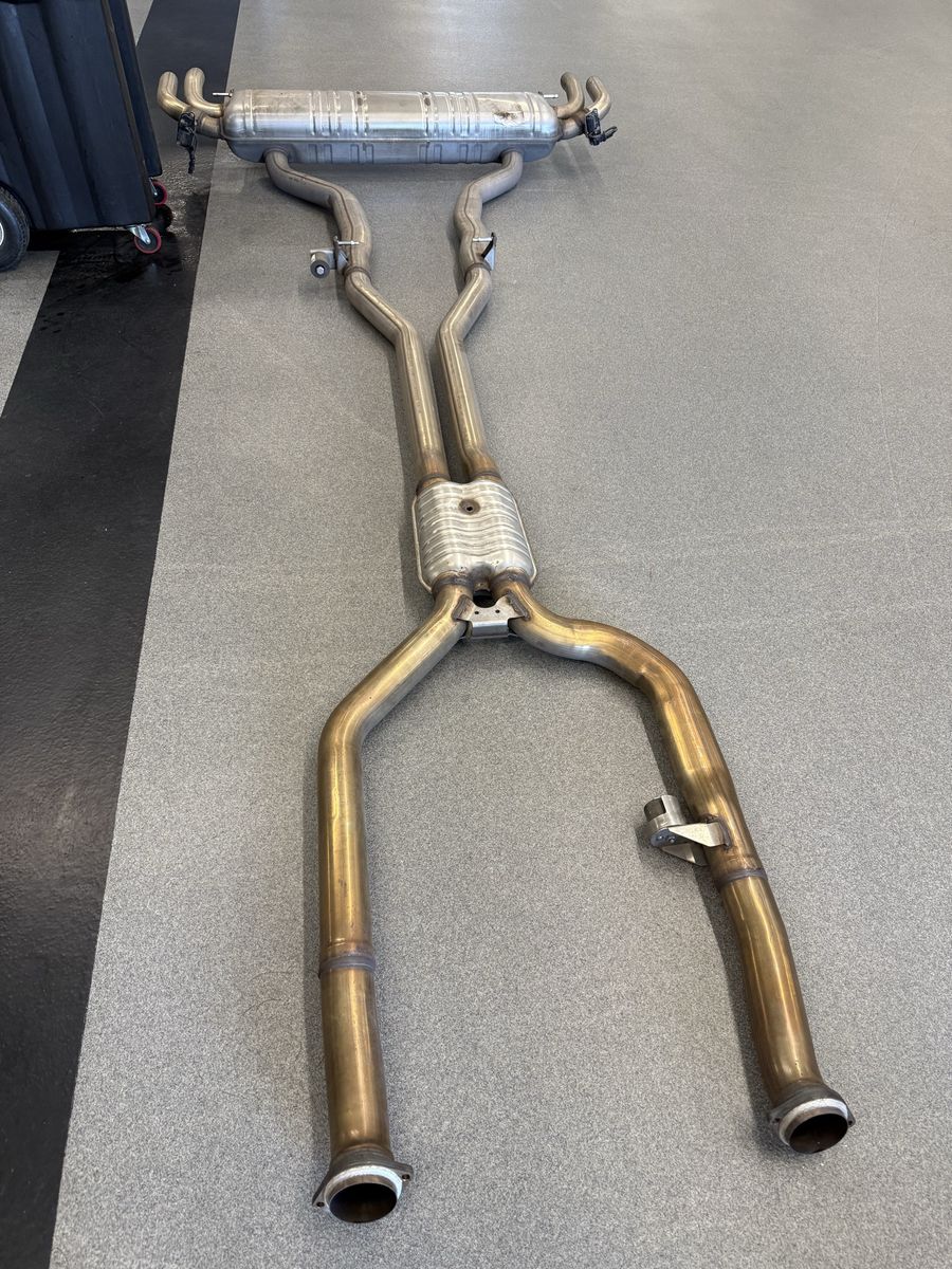 BMW X6 M60i OEM Factory Exhaust - M Sport Professional Package