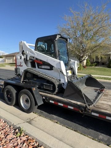 Skid Steer Rental, Bobcat T595 Track Loader, Utah County
