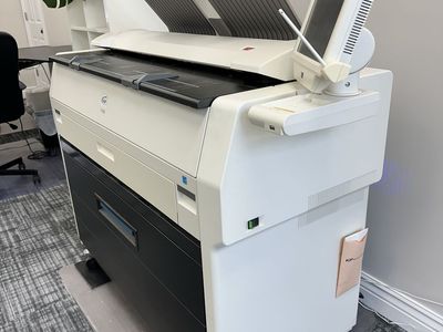 KIP 7100 large format plotter and scanner