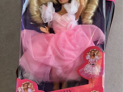 Vintage Mattel Home Pretty Barbie Doll - Pink Gown - New in Box - For Ages Over 3