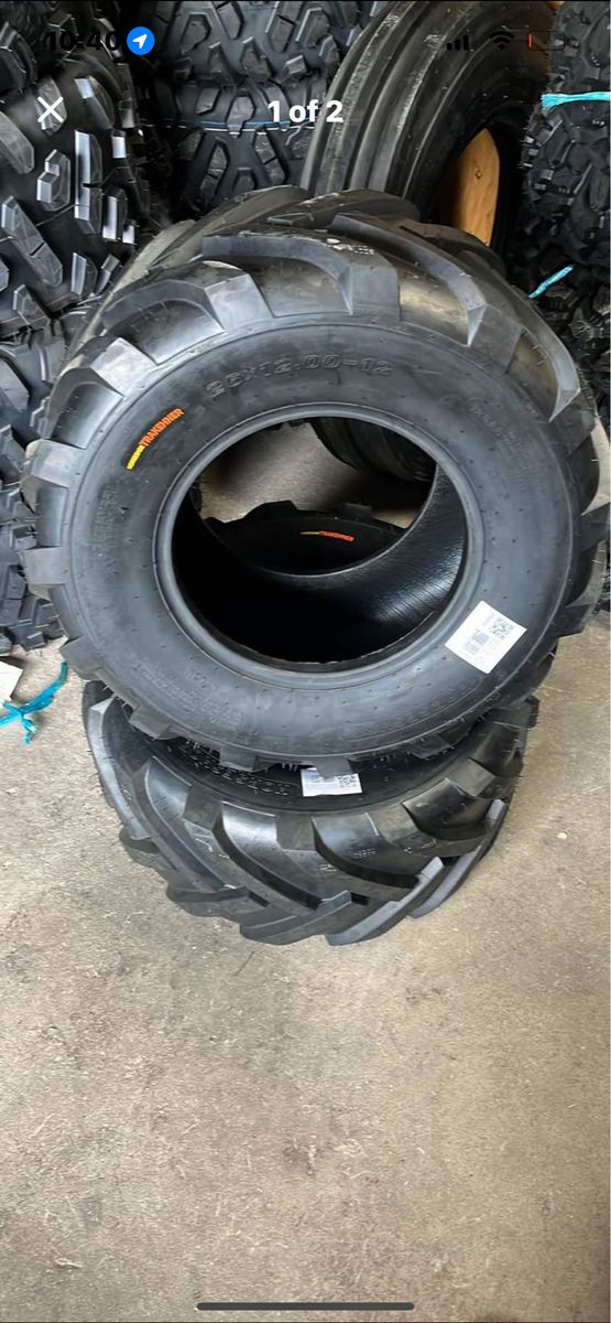26X12-12 NEW HORSESHOE TRAKEHNER PAIR OF TIRES
