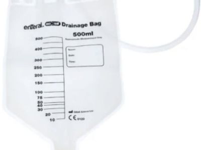 15x New Sealed 500ml EVA Drainage Bag DBISO-500 female ENFit ISO 80369-3 Connector 2028