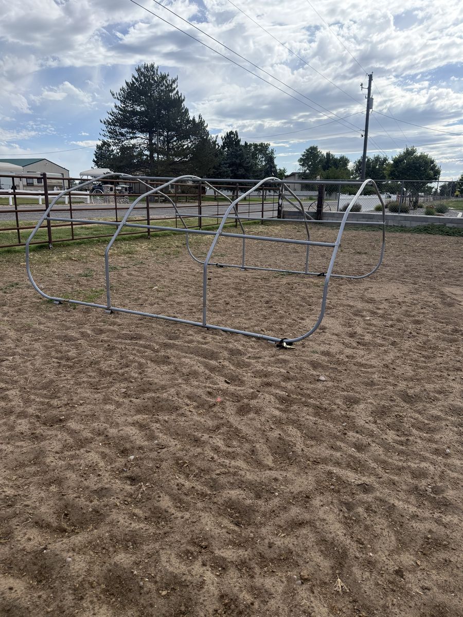 Horse shade frame.
