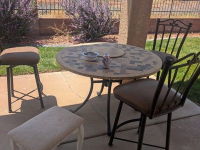 Outdoor Patio 3 High-Back Chairs