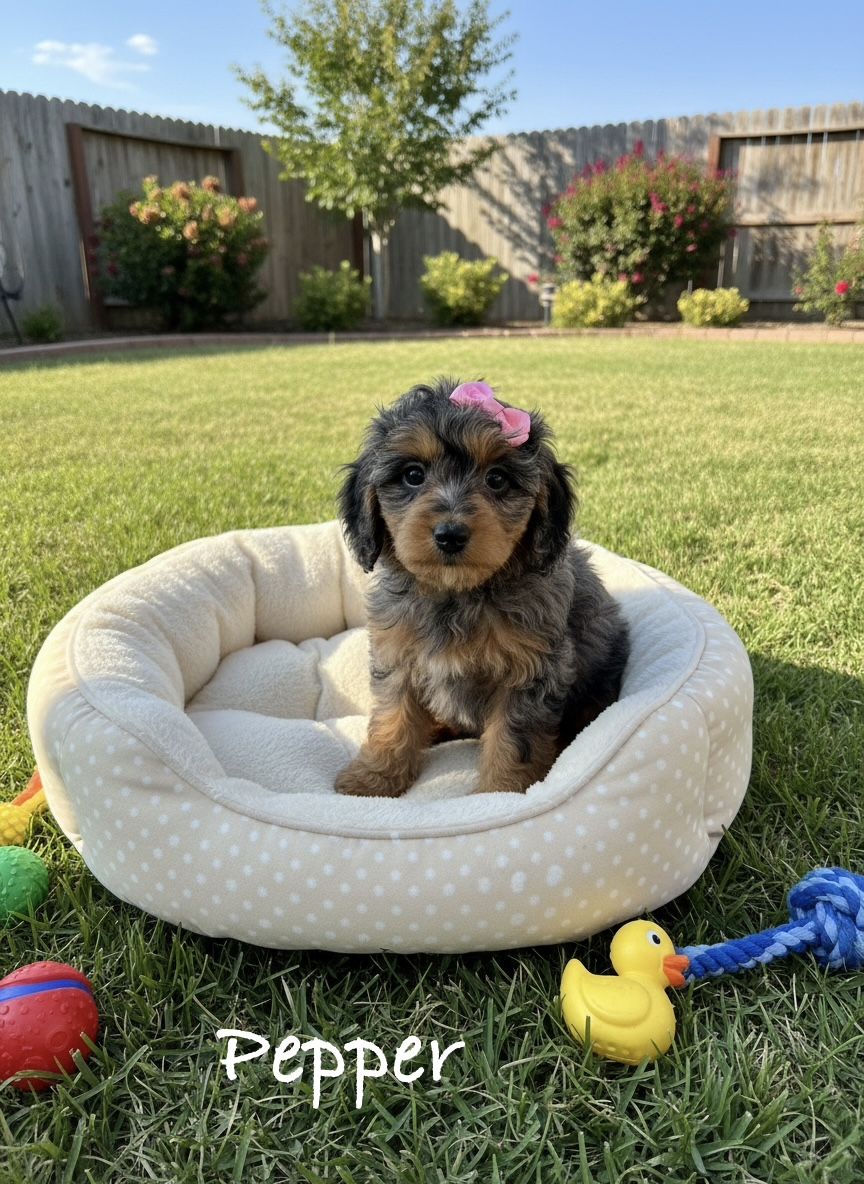 Cutest Toy/Mini Size F1b Aussiedoodle Puppies