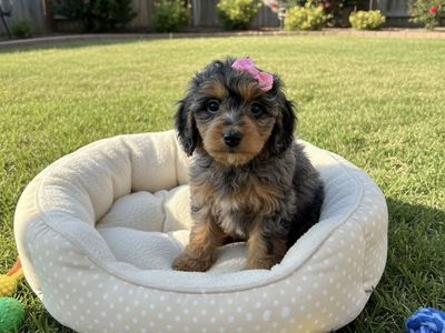 Cutest Toy/Mini Size F1b Aussiedoodle Puppies