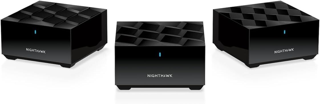 Netgear Nighthawk MK73S WiFi 6 Mesh Dual Band System Router with 2 Satellites 1630682 #104032
