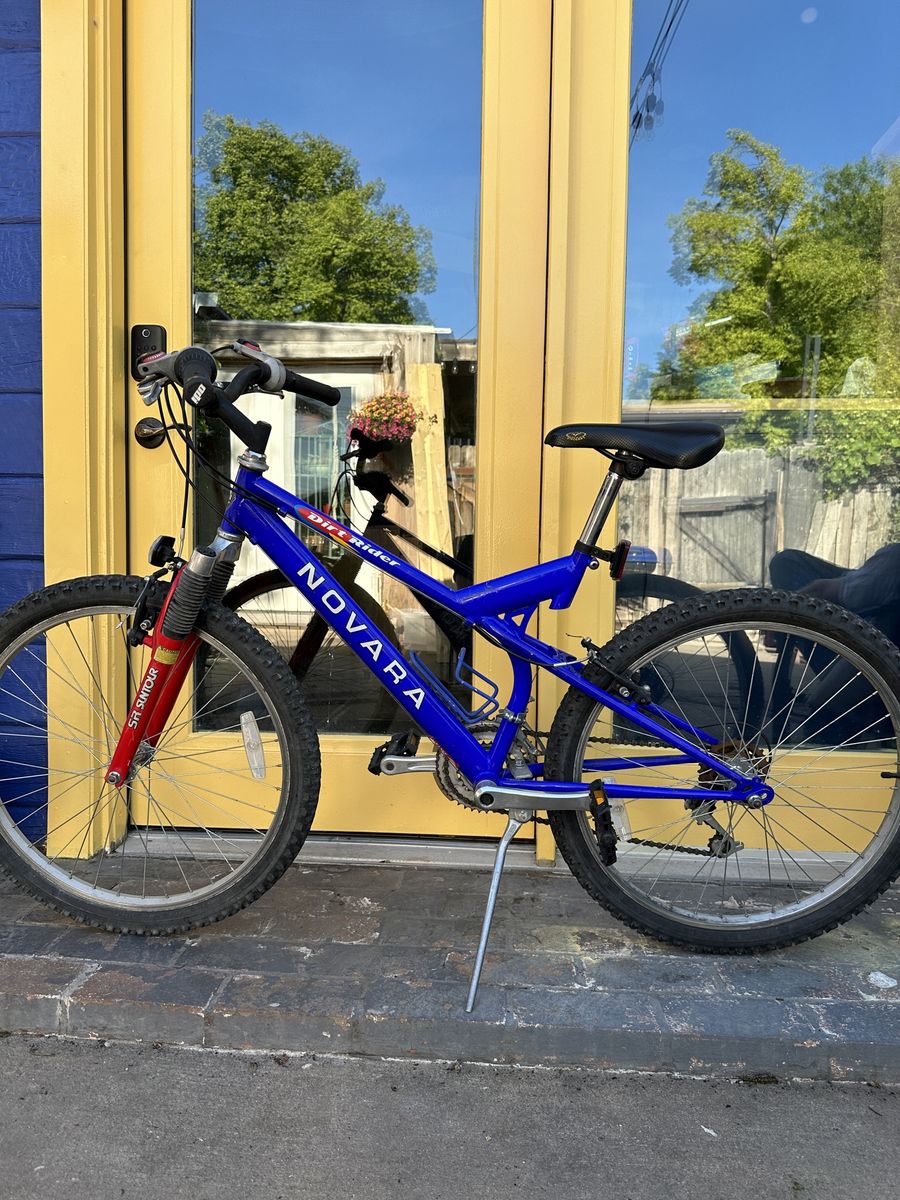 Novara Kids Dirt Rider Full Suspension Mountain Bike 24"