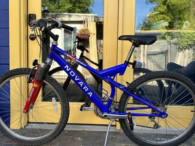 Novara Kids Dirt Rider Full Suspension Mountain Bike 24"