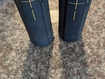 UE Boom 2 Bluetooth Speakers (Set of 2) - Link Them for Dual Sound