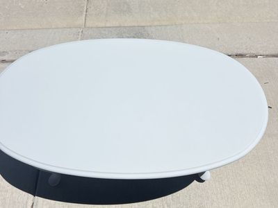 Light gray coffee table