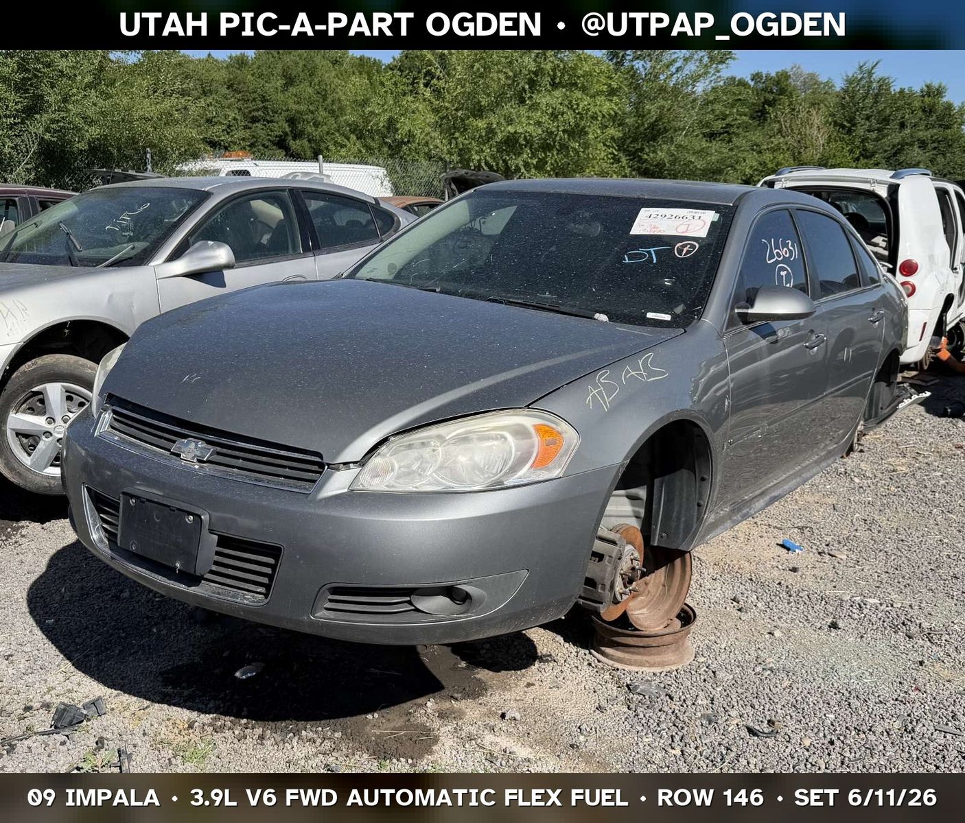 2009 Chevrolet Impala Parts - UTPAP Ogden