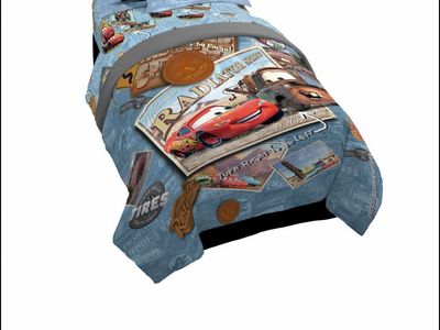 Cars twin bed in a bag