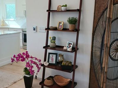 5-tier ladder bookshelf
