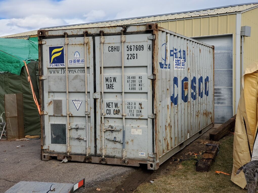 20 Foot Shipping Container Wind Water Tight