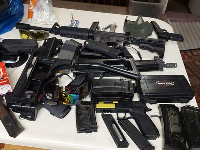 EXTERNAL: Airsoft Equipment- Huge lot - Come buy what you need or all of it
