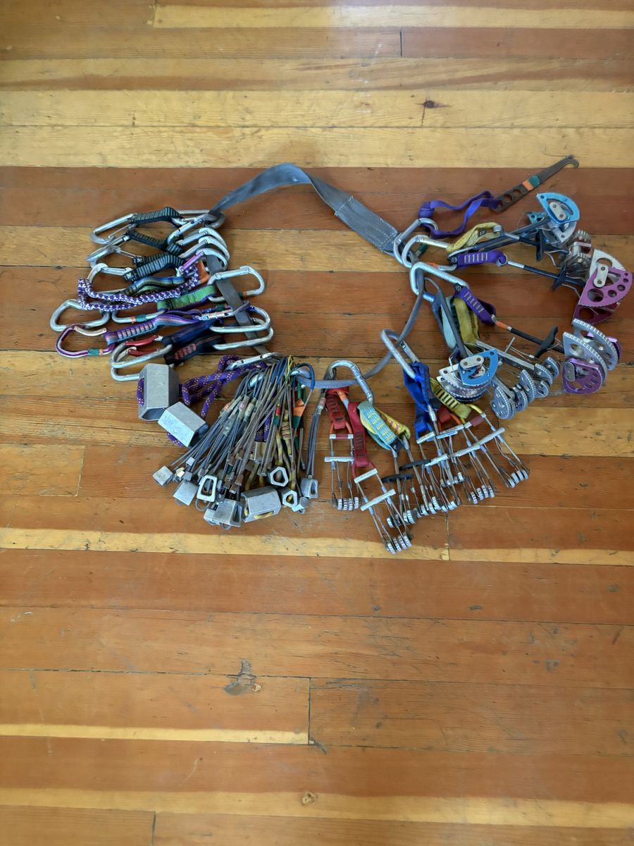 Rock Climbing Rack