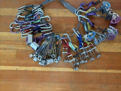 Rock Climbing Rack