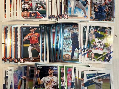 HOUSTON ASTROS 650+ CARD LOT