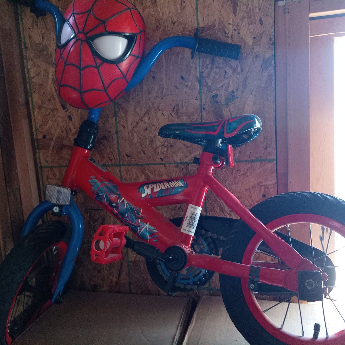 small spider man bike