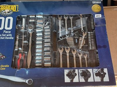 GEARHEAD 100 pc Mechanics Set