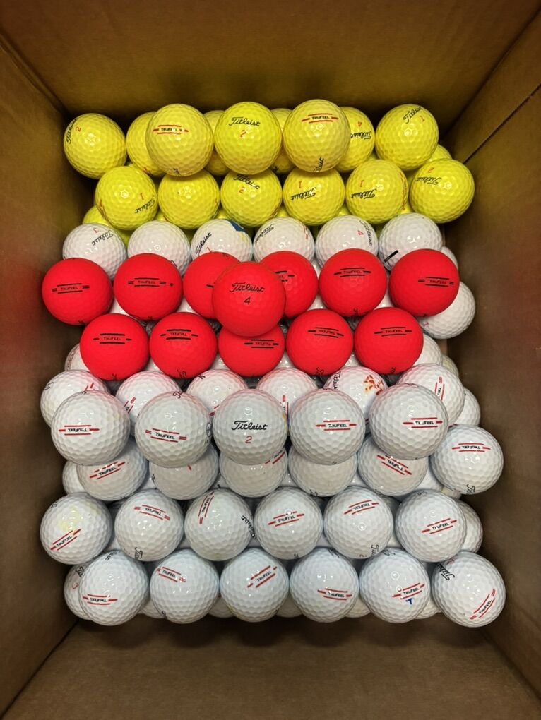12 - TITLEIST TRUFEEL BALLS
