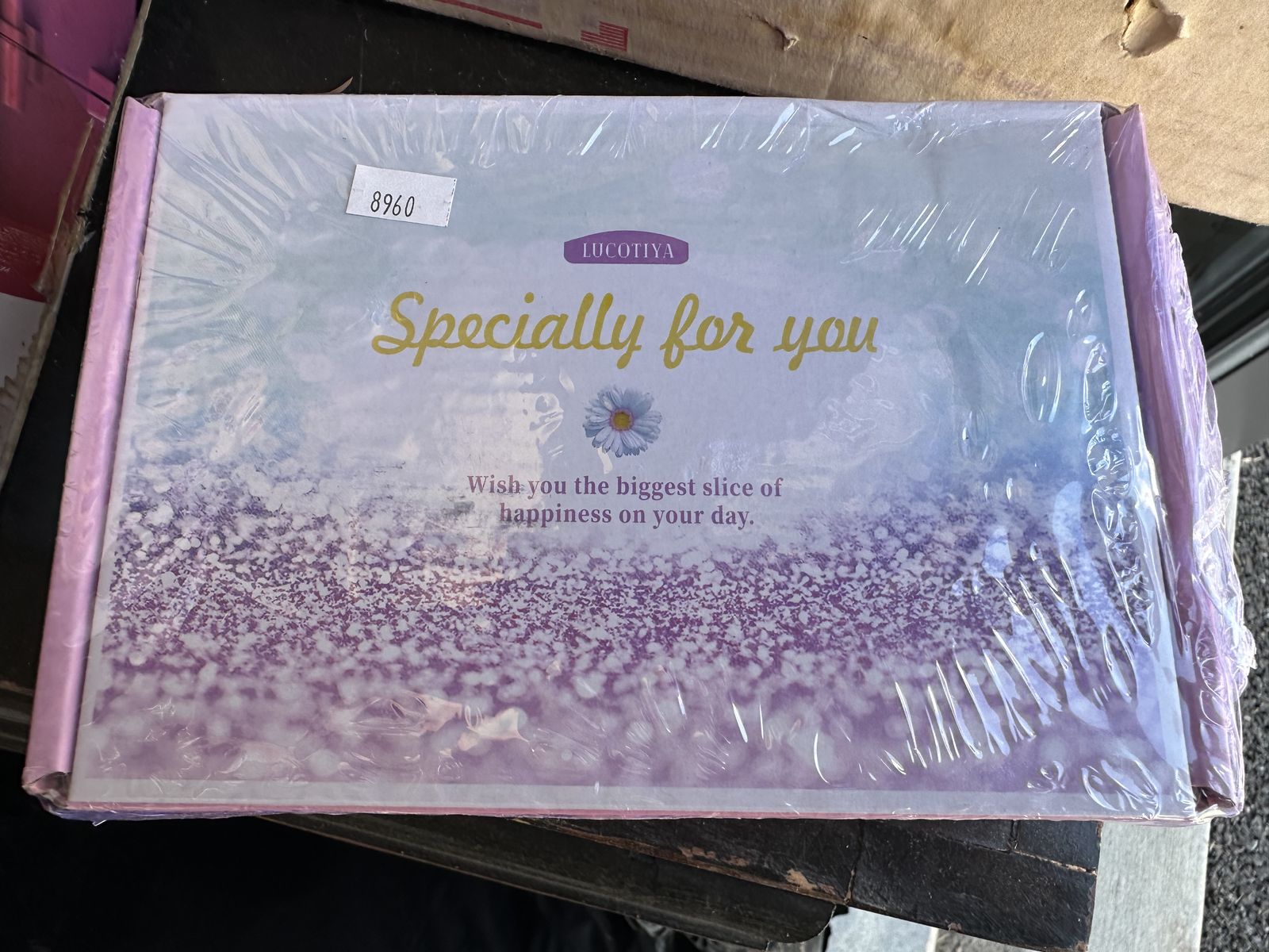 LUCOTIYA "Specially for you" Gift Set with Eye Mask, Lotion, Soap, Mirror, & Perfume