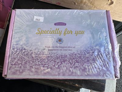 LUCOTIYA "Specially for you" Gift Set with Eye Mask, Lotion, Soap, Mirror, & Perfume