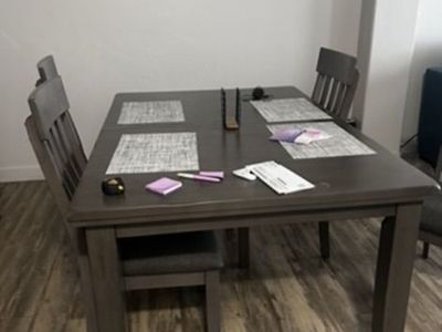 Kitchen Table, Chairs, And Barstools
