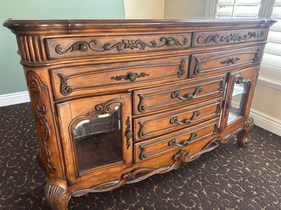 Beautiful Vintage Michael Amini Signature Series Buffet