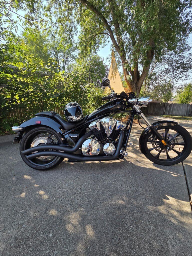 Honda Fury VT1300CX Cruiser Motorcycle - Black
