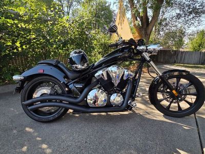 Honda Fury VT1300CX Cruiser Motorcycle - Black