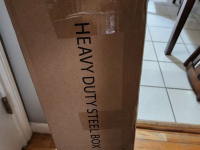 Brand New Queen Metal Box Spring 9" – Heavy Duty Mattress Foundation (In Box)