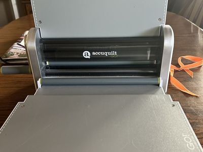 AccuQuilt GO! Fabric Cutter Manual Quilting & Fabric Die Cutting Machine
