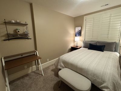 Queen Headboard, nightstand and desk
