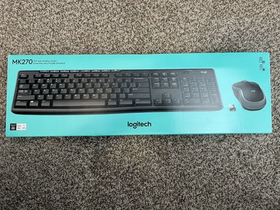Brand New Logitech MK270 Wireless Keyboard and Mouse Combo