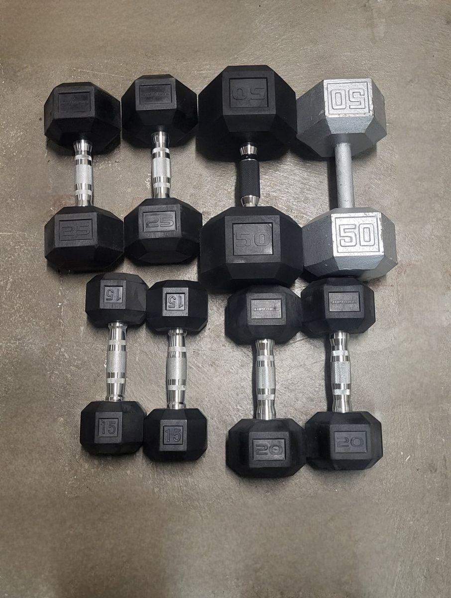 dumbbells 220 pounds