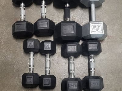 dumbbells 220 pounds