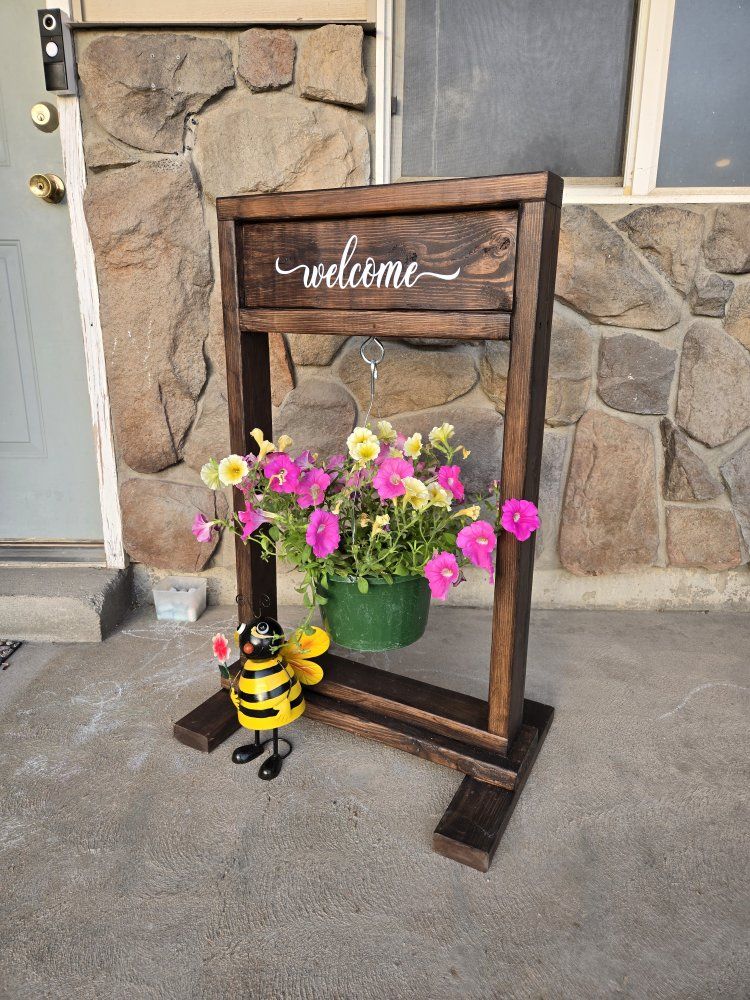 Hanging basket Planter Holder
