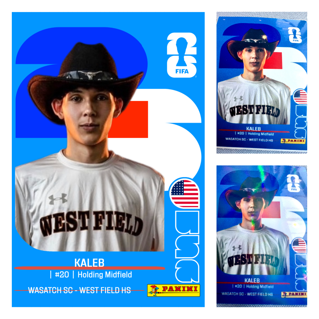 USMNT FIFA World Cup Panini Stickers - Make your own custom sticker