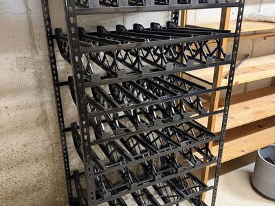 Shelf Reliance Freestanding Can Organizer Rack