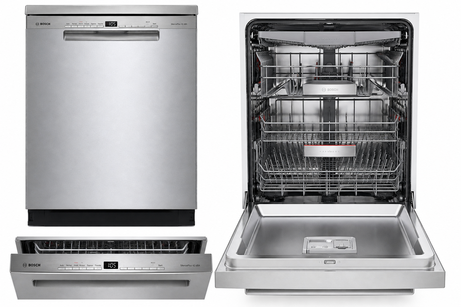 Bosch 800 Series Dishwasher – SGX78C55UC – Stainless Steel – $750