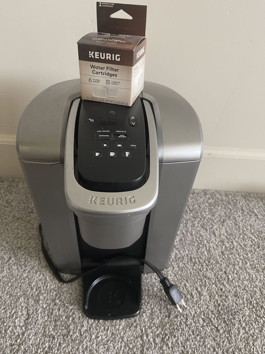 Coffee and new filter