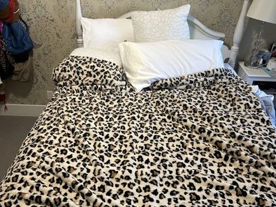 Queen sized bed