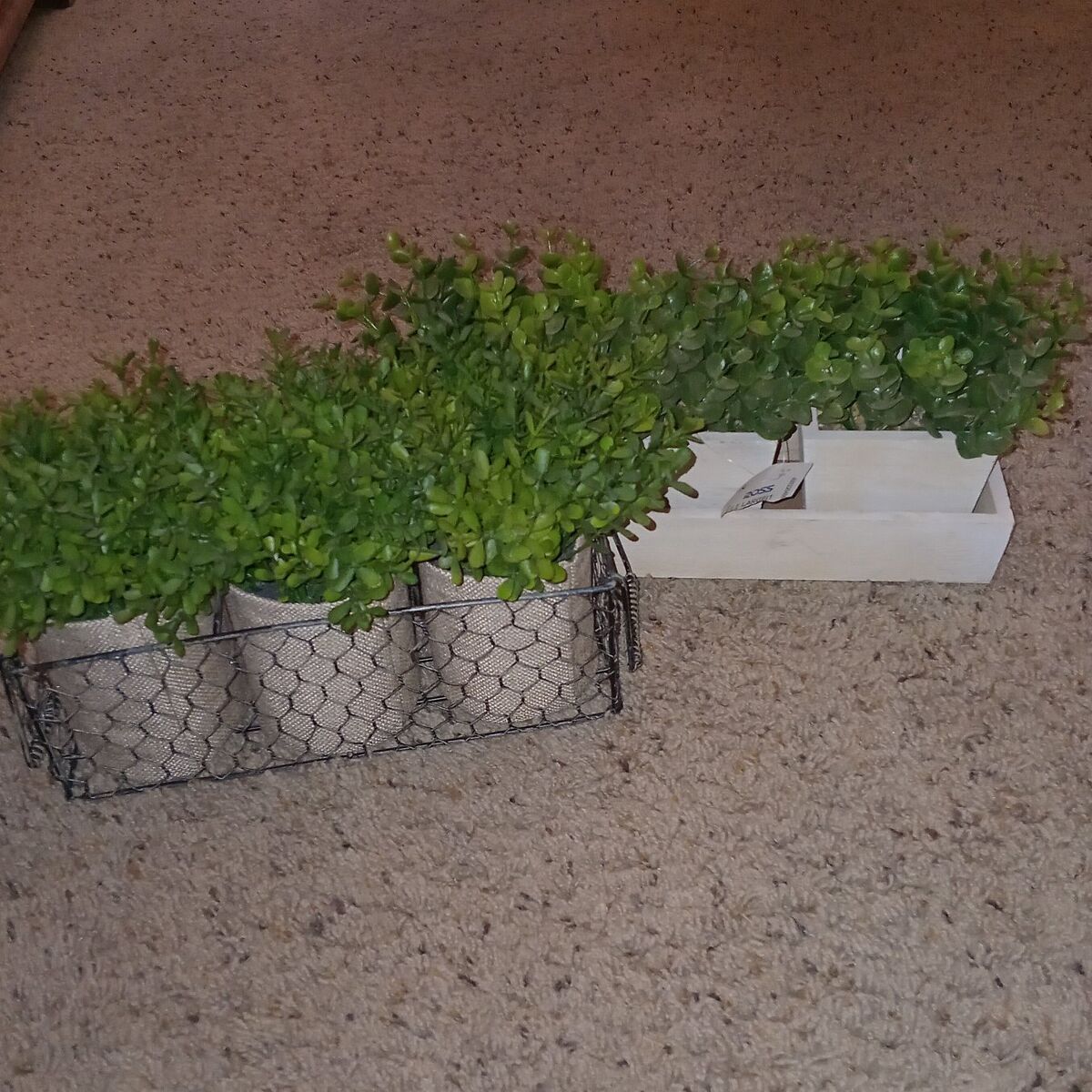 Decorative Fake Plants in Containers