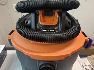 Ridgid 18V Wet Dry Vac Vacuum - Missing Wheels, Batteries, and Attachments