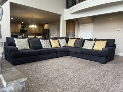 Comfy 10’ x 12.5’ sectional!