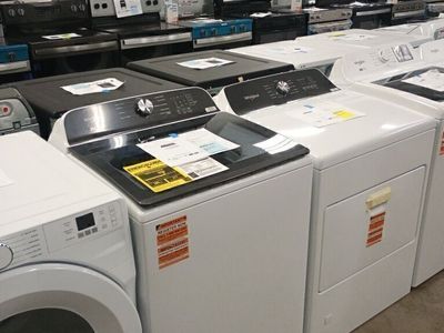 NEW WHIRLPOOL XL TOP LOAD LAUNDRY SET