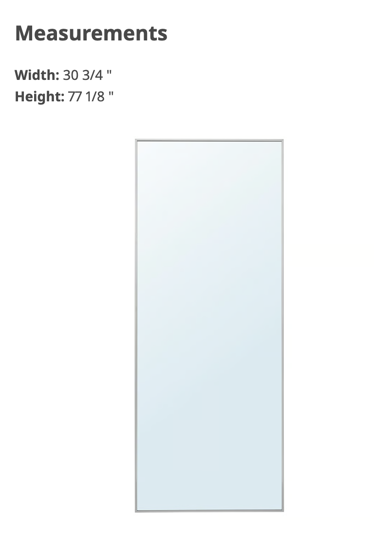 Ikea Mirror