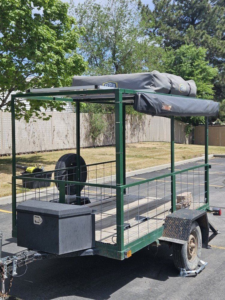 Custom Roof Top Tent Toy Hauler